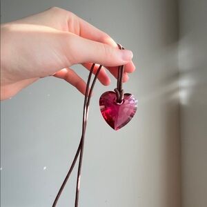 SWAROVSKI Heart Cord Necklace